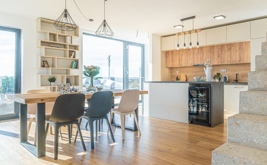 Návrh moderního interiéru domu